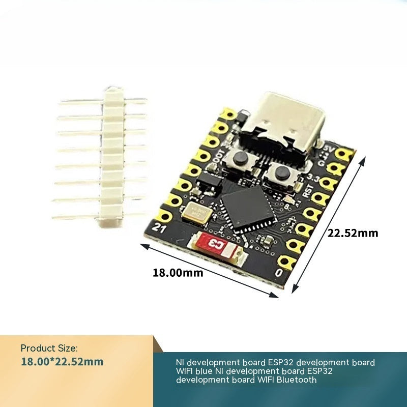 ESP32 SuperMini Development Board Black and Pink