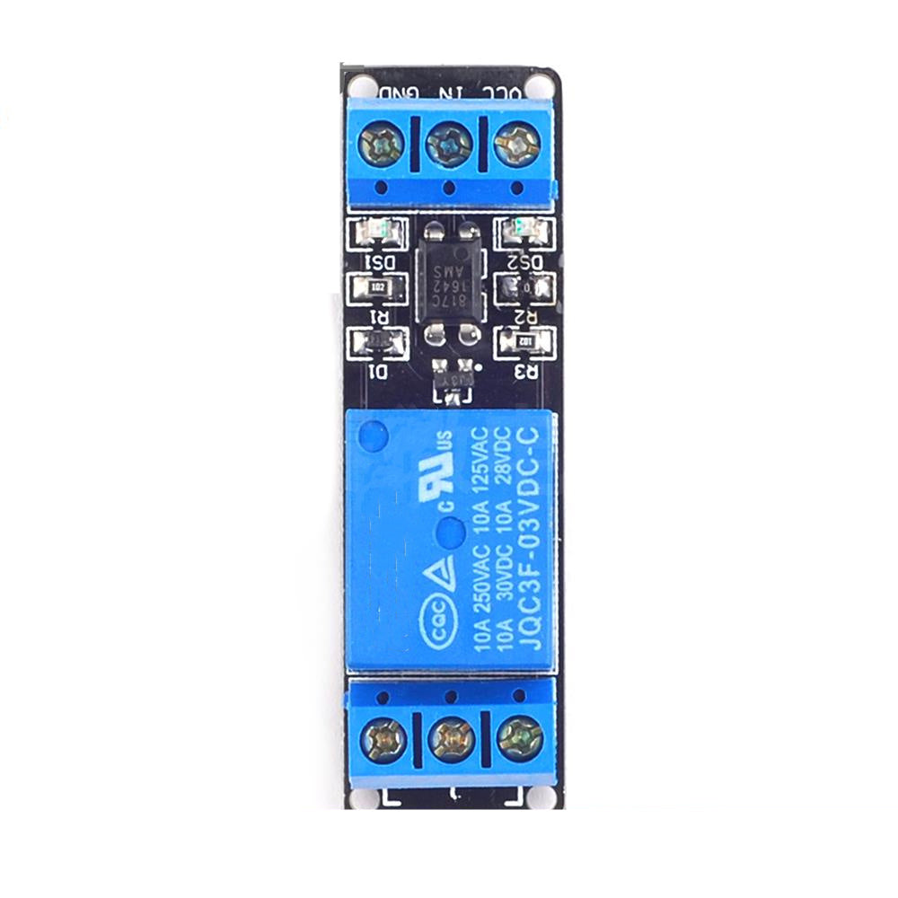 1 Channel 24V Relay Module For Arduino Silk Blue