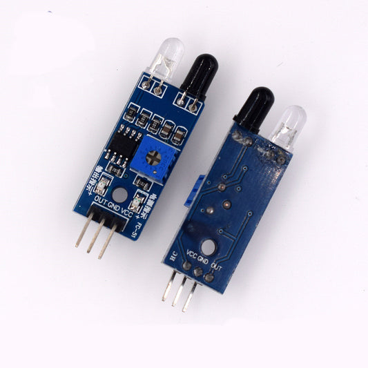 Intelligent Car Robot Diffuse Reflection Obstacle Avoidance Sensor Module