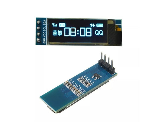 0.91 inch OLED display module 12832OLED 0.91 inch display IIC serial port