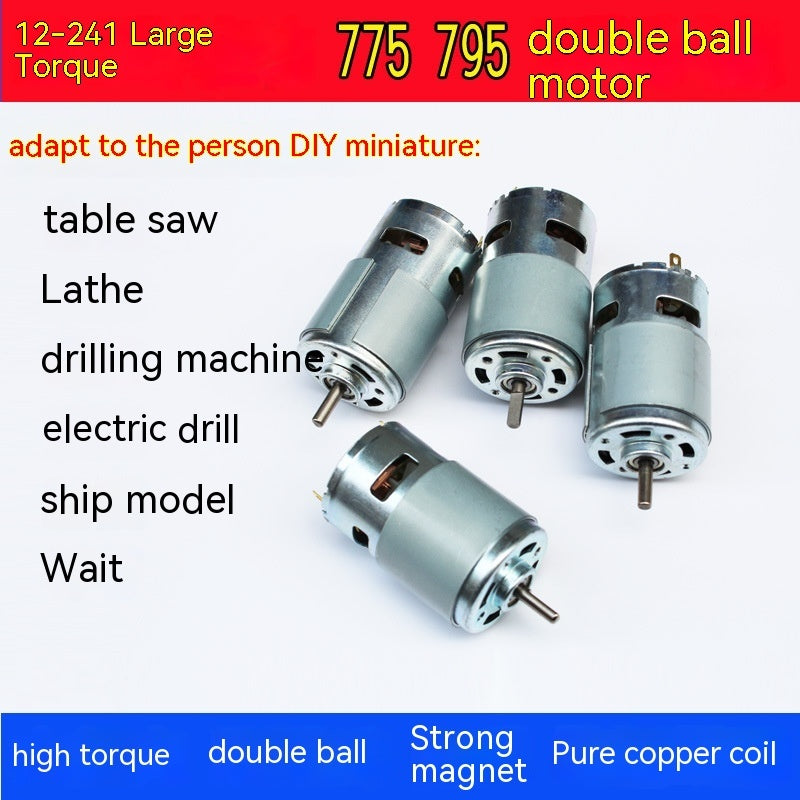 DC Motor 12v24v Brush Motor Miniature