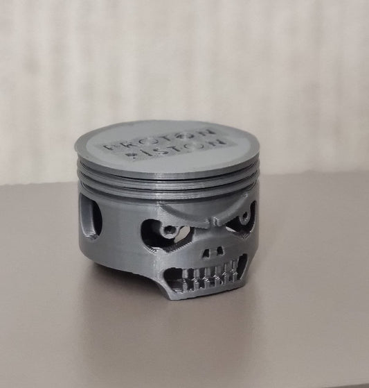 Engine Piston Skull 3D Model STL File (For 3D Printing)